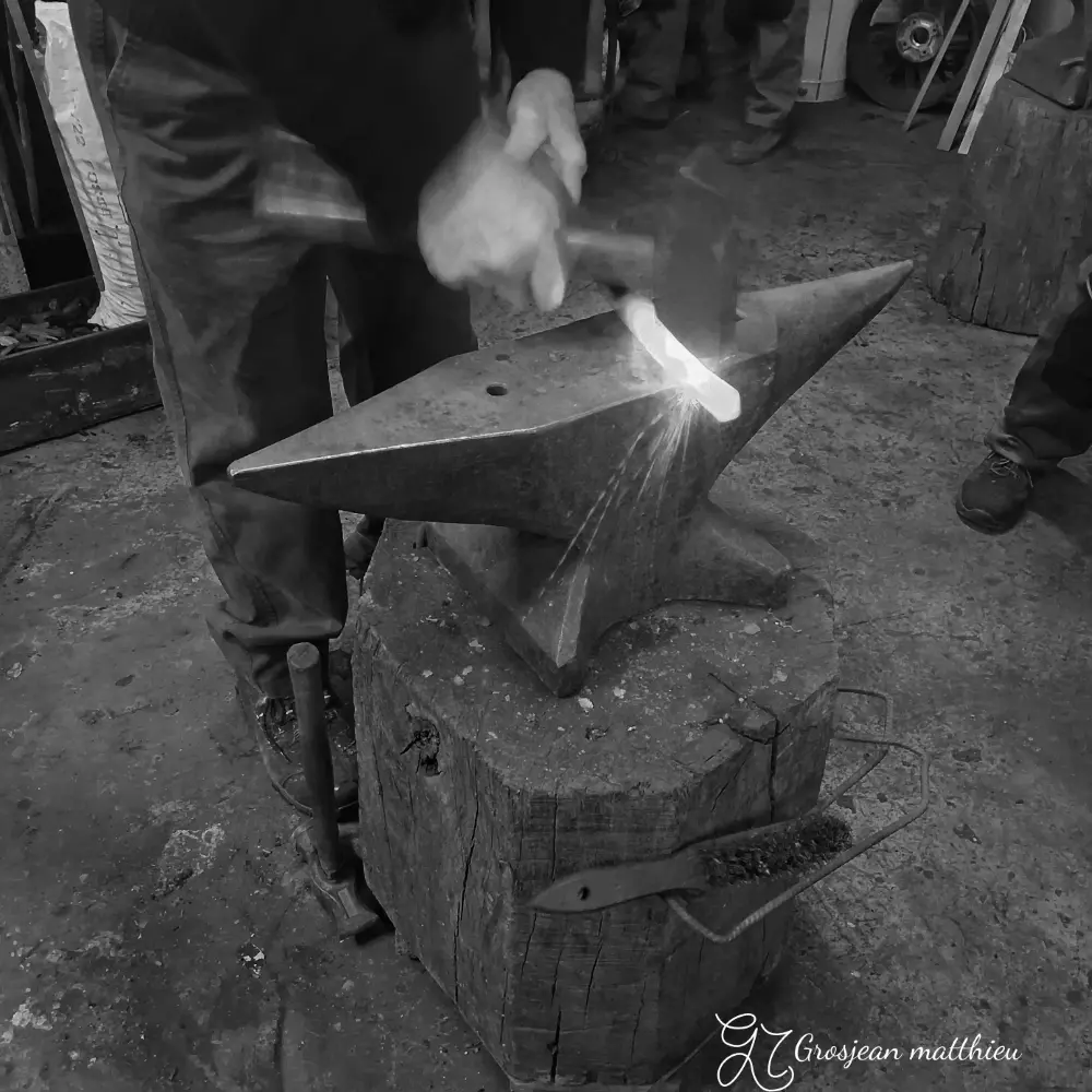 Journee fabrication tennaille de forge 01