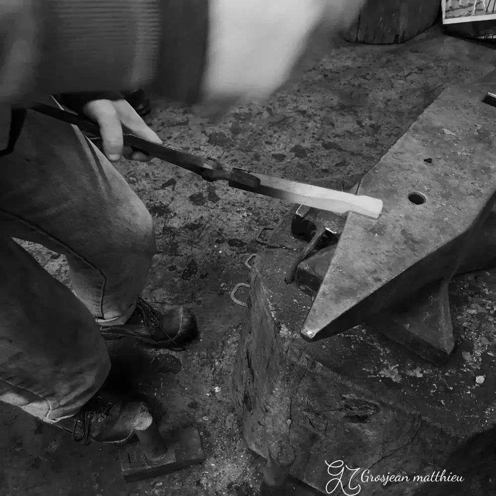 Journee fabrication tennaille de forge 03