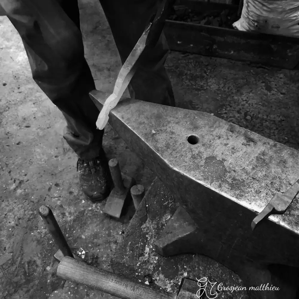 Journee fabrication tennaille de forge 04