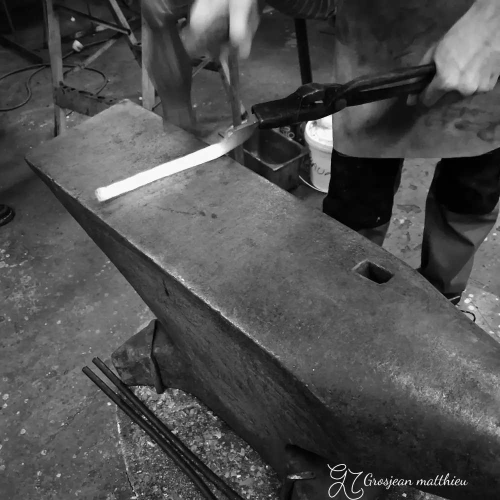 Journee fabrication tennaille de forge 05