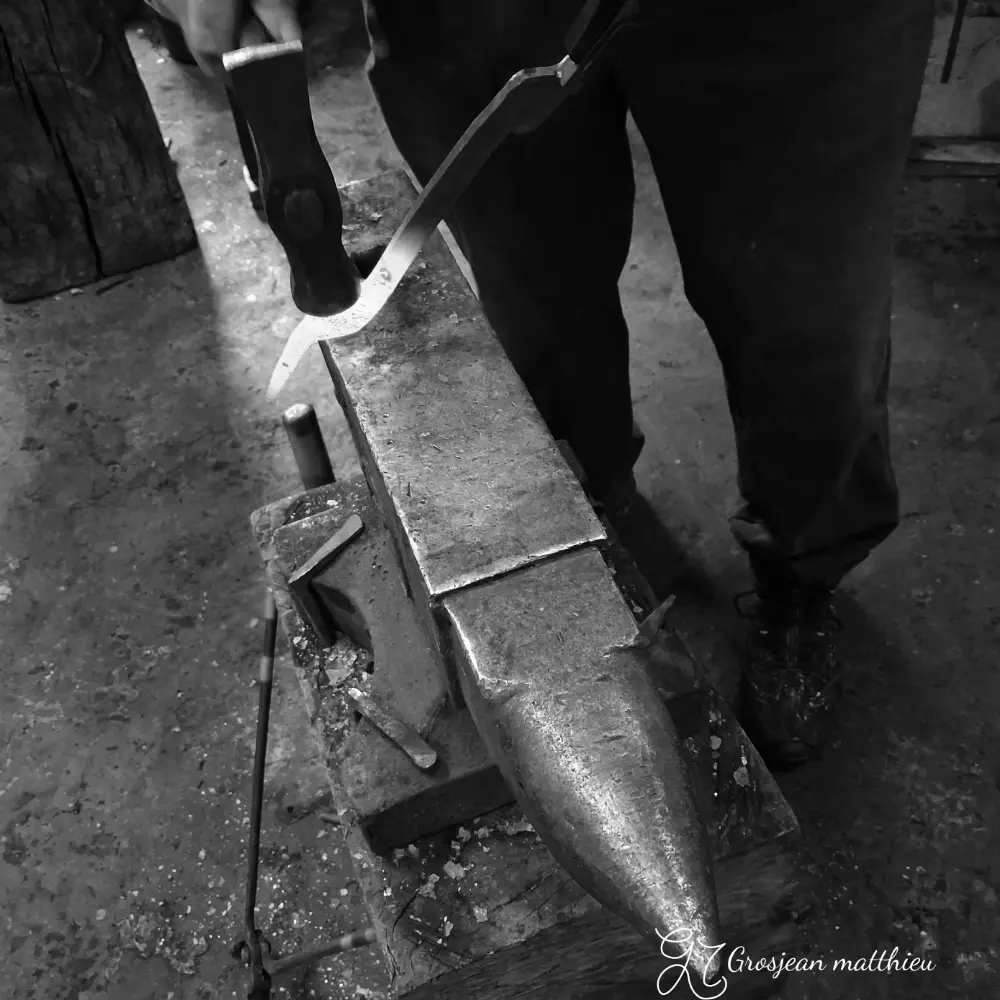Journee fabrication tennaille de forge 08
