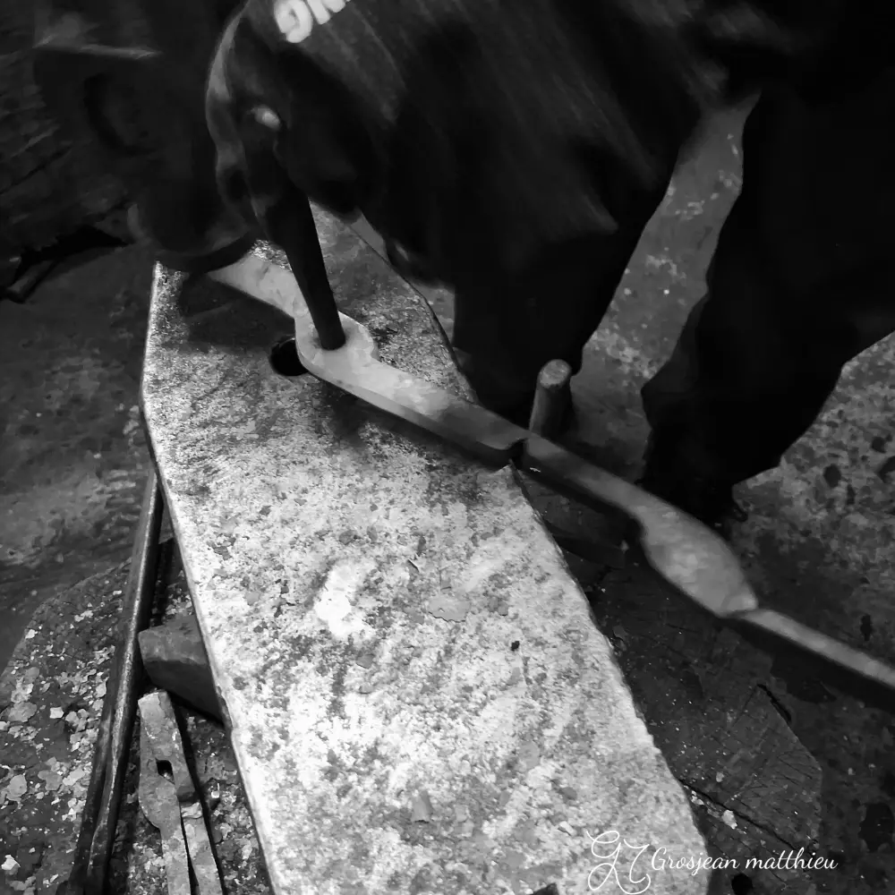 Journee fabrication tennaille de forge 10