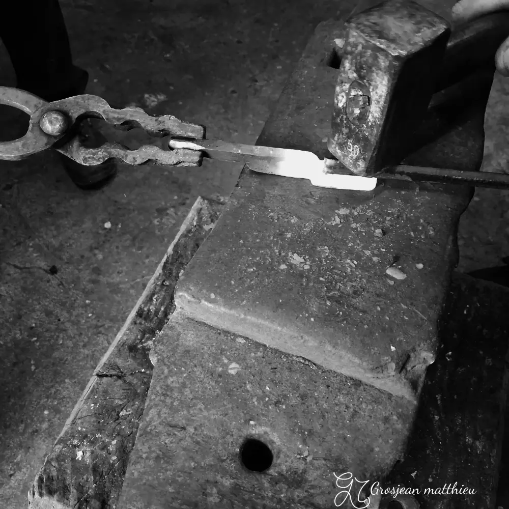 Journee fabrication tennaille de forge 11
