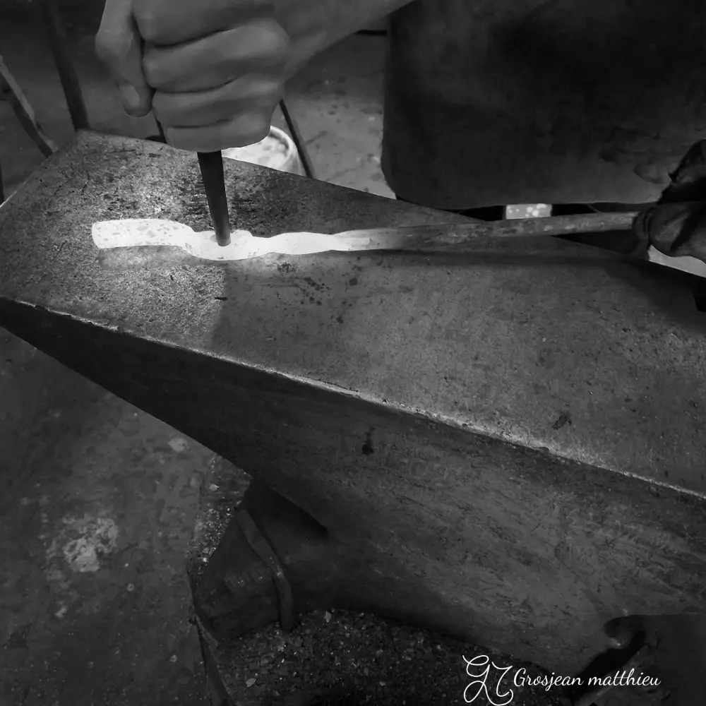 Journee fabrication tennaille de forge 12