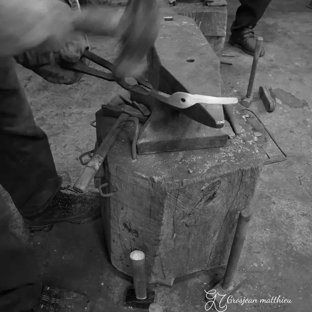 Journee fabrication tennaille de forge 13
