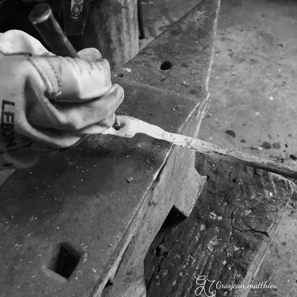 Journee fabrication tennaille de forge 14