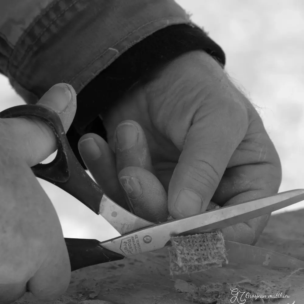 preparation of the moulds 01