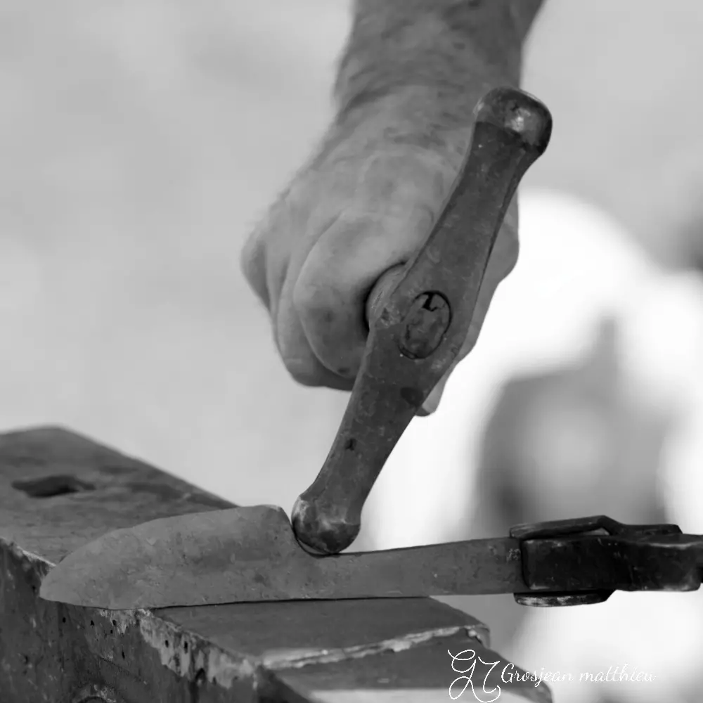 blacksmithing demonstration by michel 03